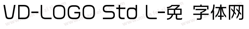 VD-LOGO Std L字体转换